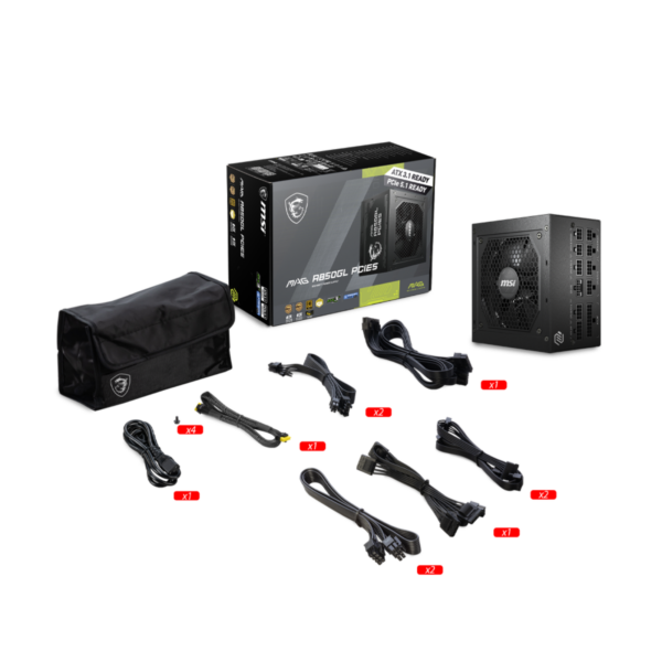 PSU MSI MAG A850GL 850W 80+ GOLD