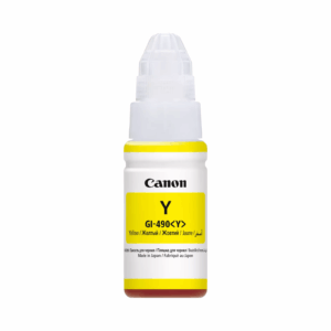 CANON GI-490 YELLOW INK BOTTLE – PIXMA G SERIES