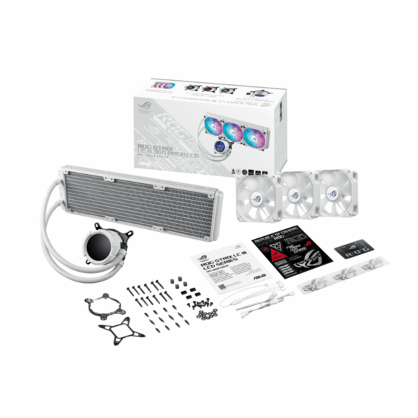 COOLER LIQUID-CPU ROG STRIX LC III 360 ARGB LCD WHITE