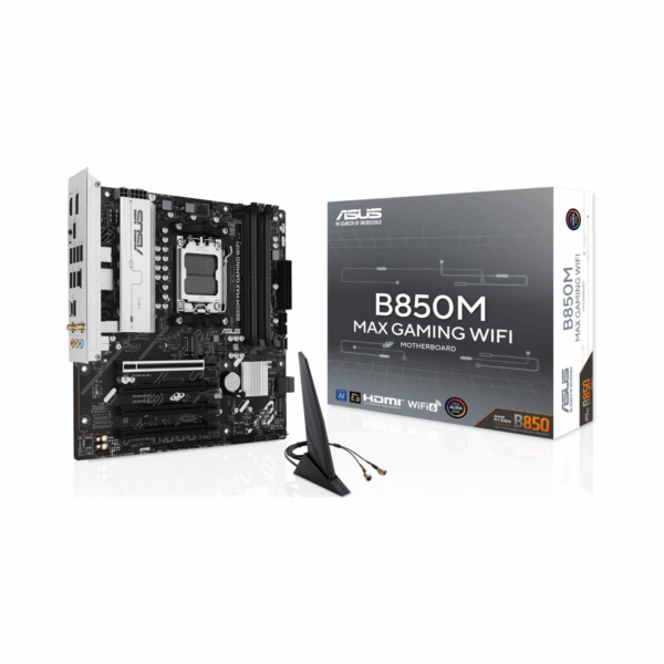MB ASUS MAX B850M-MAX GAMING AM5 DDR5 Wi-Fi