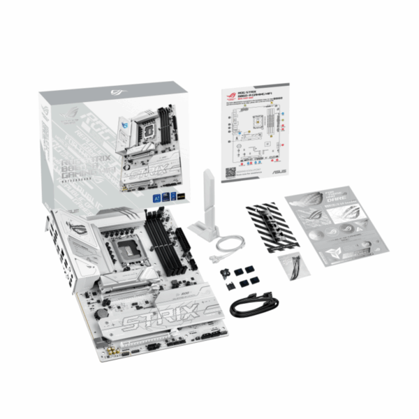 MB ASUS ROG STRIX B860-A GAMING LGA1851 DDR5 Wi-Fi – WHITE