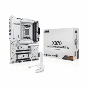 MB ASUS MAX X870 GAMING AM5 DDR5 Wi-Fi – WHITE