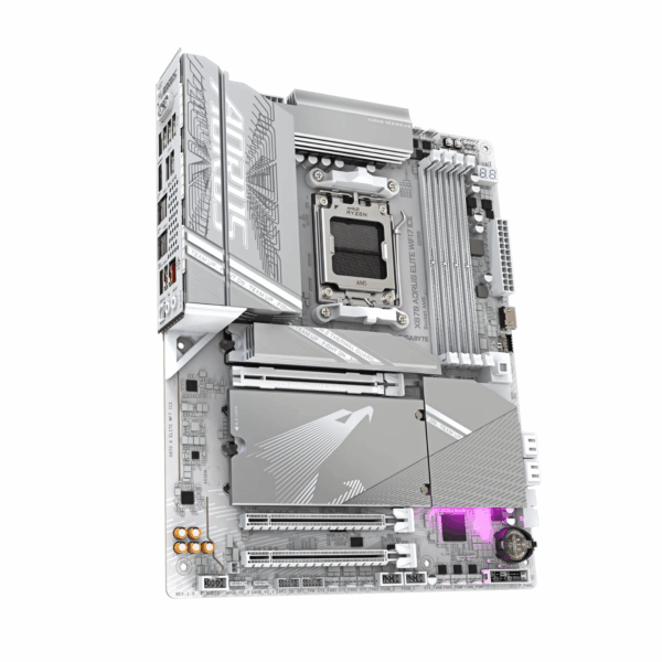 MB GIGABYTE X870 AORUS ELITE ICE AM5 DDR5 Wi-Fi 7 WHITE