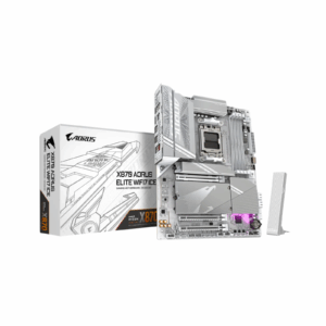 MB GIGABYTE X870 AORUS ELITE ICE AM5 DDR5 Wi-Fi 7 WHITE