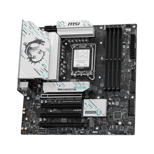 MB MSI B860M GAMING LGA1851 DDR5 Wi-Fi WHITE