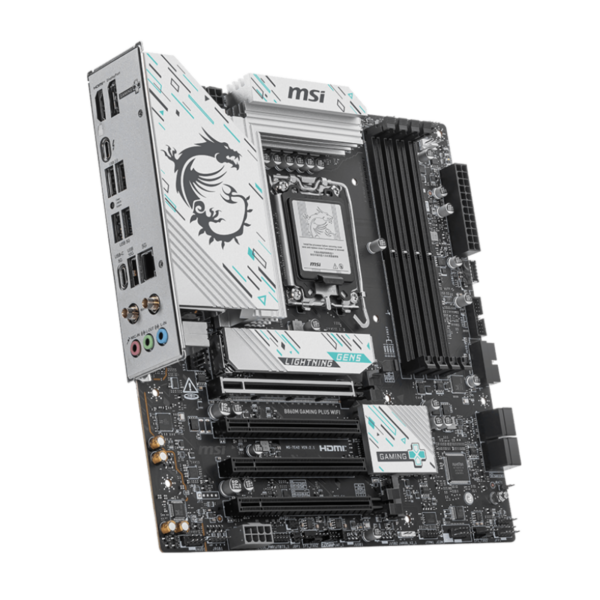 MB MSI B860M GAMING LGA1851 DDR5 Wi-Fi WHITE