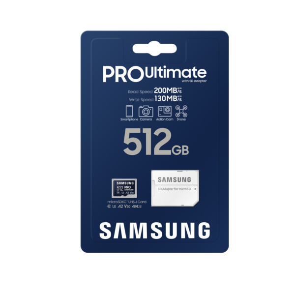 MEMORY CARD SAMSUNG PRO ULTIMATE MICROSDXC 512GB