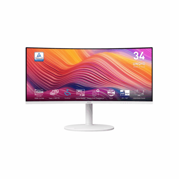 MONITOR MSI MODERN MD342CQP 32'' WQHD 2K 120HZ VA CURVED -W