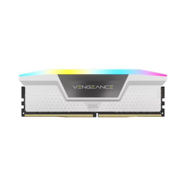 RAM CORSAIR VENGEANCE RGB 64GB DDR5 6000MHz CL30 WHITE