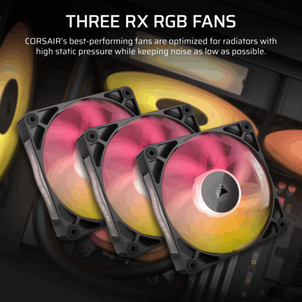 COOLER LIQUID-CPU CORSAIR ICUE LINK TITAN 360 RX LCD RGB