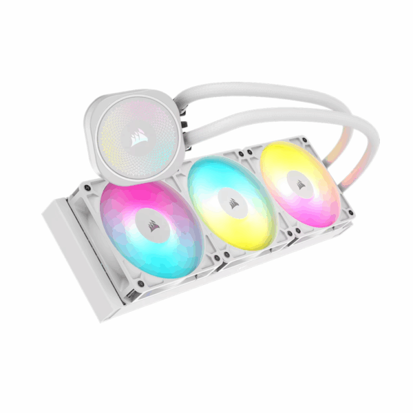COOLER LIQUID-CPU CORSAIR NAUTILUS 360 RS ARGB WHITE