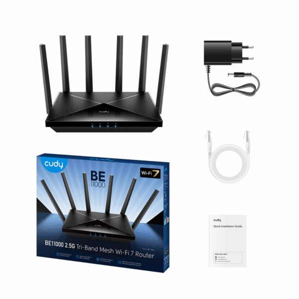 ROUTER CUDY BE6500 2.5G DUAL BAND WI-FI7