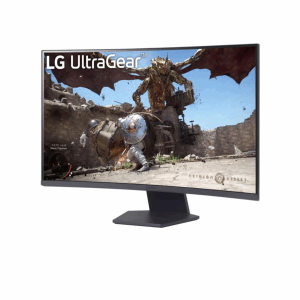 MONITOR LG ULTRAGEAR 32GS60QC-B 32″ QHD 2K 180HZ VA CURVED