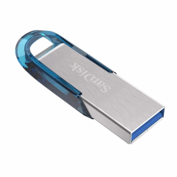 USB FLASH DRIVE SANDISK ULTRA FLAIR 64GB TROPICAL BLUE