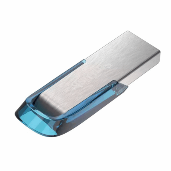 USB FLASH DRIVE SANDISK ULTRA FLAIR 64GB TROPICAL BLUE