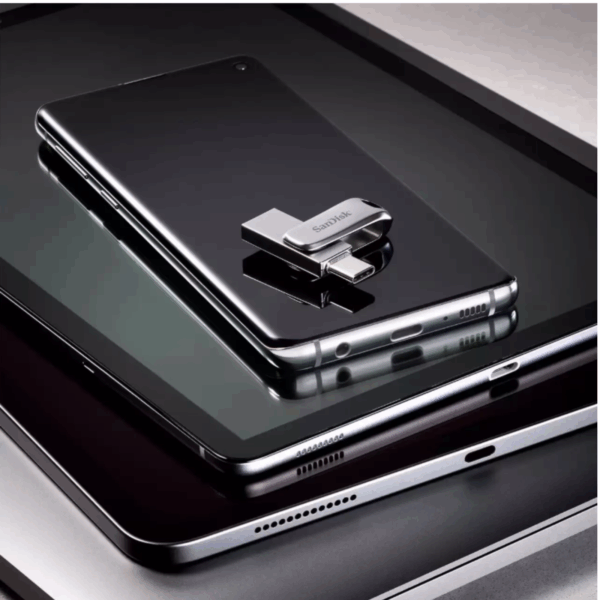 USB FLASH DRIVE SANDISK ULTRA LUXE 64GB SILVER