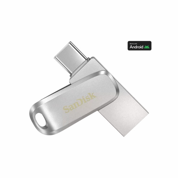 USB FLASH DRIVE SANDISK ULTRA LUXE 64GB SILVER