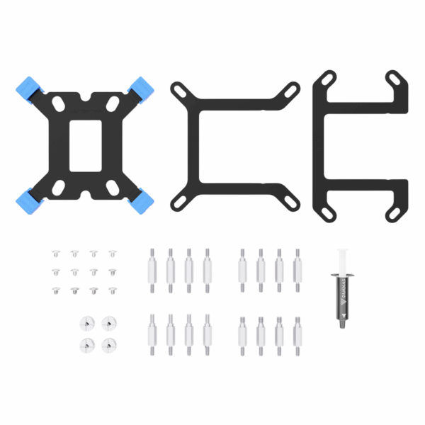 GAMDIAS CHIONE E4 CPU LIQUID COOLER 420mm ARGB BLACK