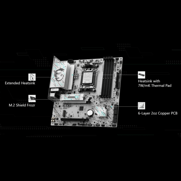 MB MSI B840M GAMING PLUS AM5 DDR5 Wi-Fi