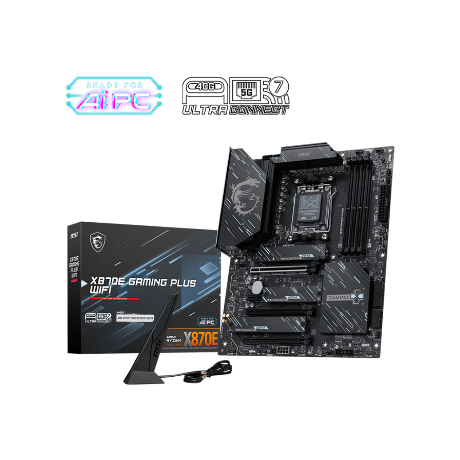 MB MSI X870E GAMING PLUS AM5 DDR5 Wi-Fi