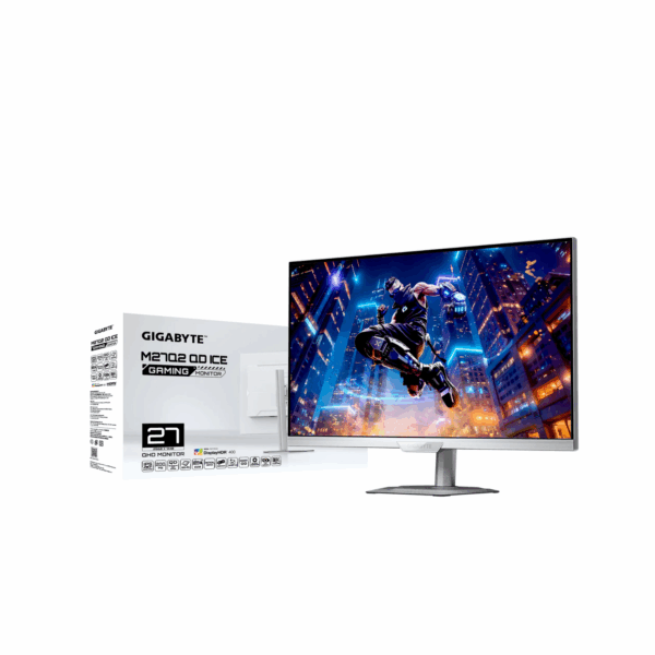 MONITOR GIGABYTE M27Q2 QD ICE 27″ QHD IPS 200HZ