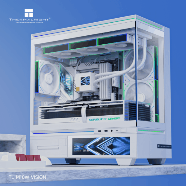 CASE THERMALRIGHT TL-M10 VISION WITH 9.16″ LCD SCREEN WHITE