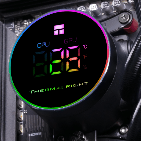 THERMALRIGHT LIQUID COOLER FROZEN MAGIC 360 DIGITAL V2BLACK