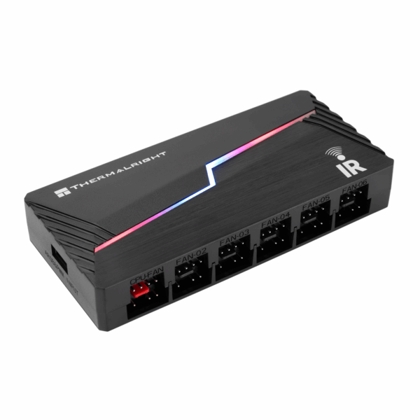 CONTROLLER THERMALRIGHT TL-ARGB & FAN HUB X12 IR BLACK