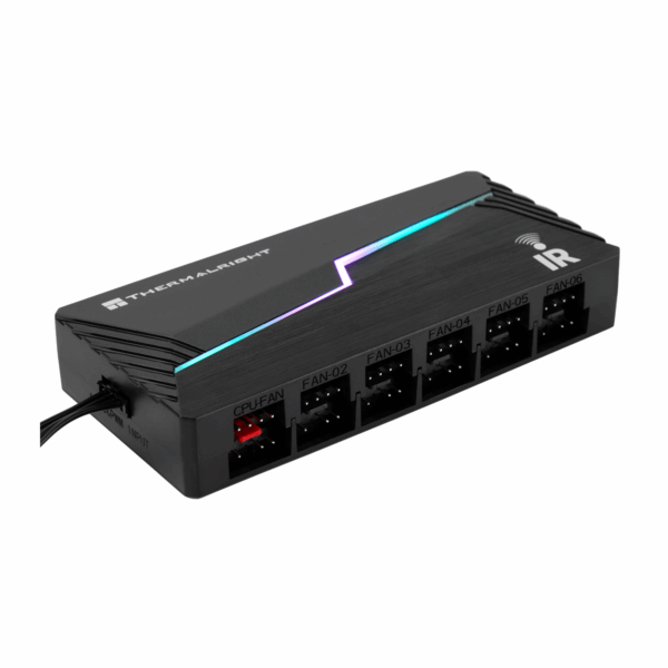 CONTROLLER THERMALRIGHT TL-ARGB & FAN HUB X12 IR BLACK