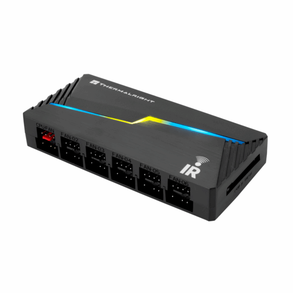 CONTROLLER THERMALRIGHT TL-ARGB & FAN HUB X12 IR BLACK