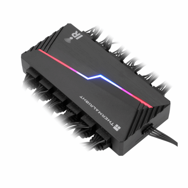 CONTROLLER THERMALRIGHT TL-ARGB & FAN HUB X12 IR BLACK