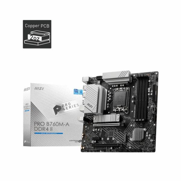 MB MSI PRO B760M-A II GAMING LGA1700 DDR4
