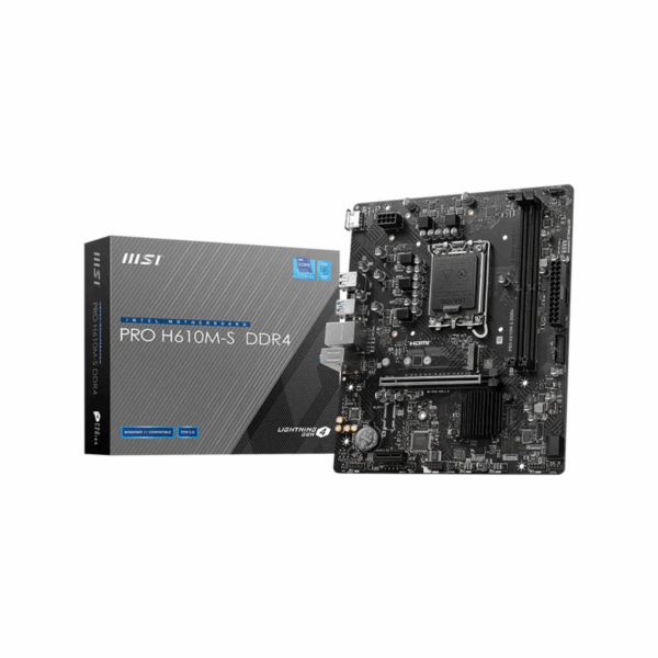 MB MSI PRO H610M-S GAMING INTEL LGA1700 DDR4