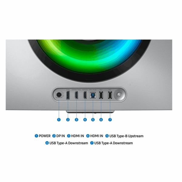 MONITOR SAMSUNG ODYSSEY G8 34” OLED CURVED 175HZ