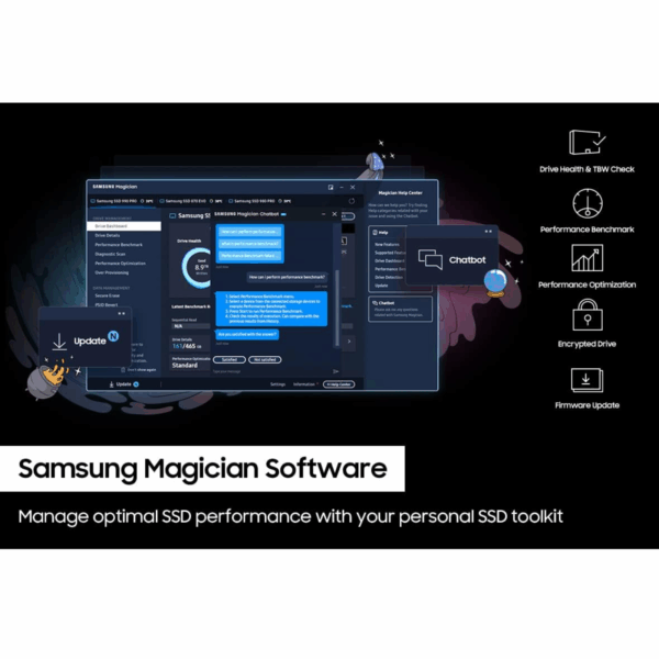 SSD SAMSUNG 990 PRO 4TB M.2 NVME