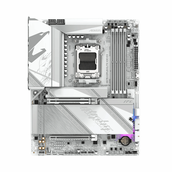MB GIGABYTE X870 AORUS ELITE X ICE X3D DDR5 Wi-Fi WHITE