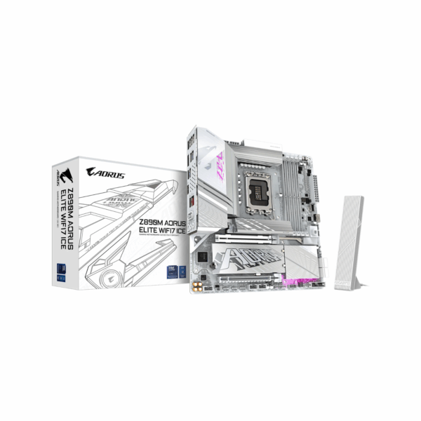MB GIGABYTE Z890M AORUS ELITE ICE LGA1851 DDR5 Wi-Fi