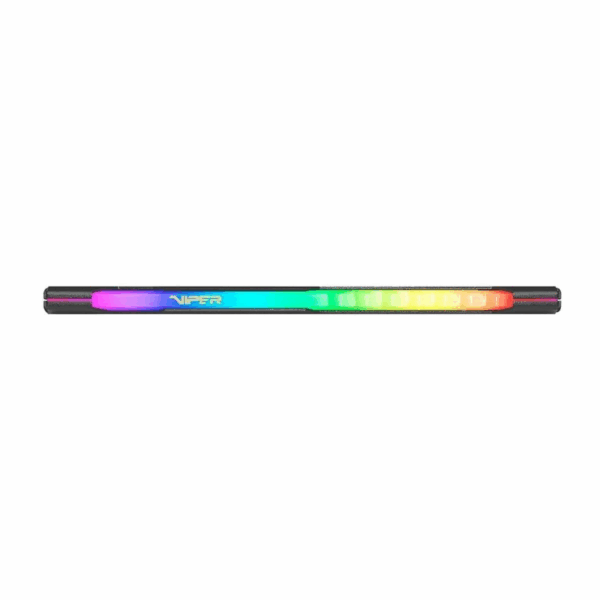 RAM PATRIOT VIPER STEEL RGB 3600MHz 1X16GB DDR4 CL20 BLACK