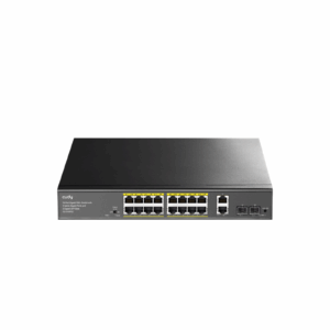 SWITCH CUDY GS1018PS2 16-PORT GIGABIT POE WITH 2 UPLINK GbE