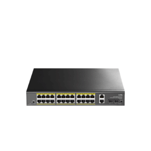 SWITCH CUDY GS1026PS2 24-PORT GIGABIT POE+ WITH 2 UPLINK GP