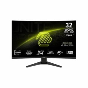 MONITOR MSI MAG 321CQF E18 32” QHD 2K 180HZ VA CURVED