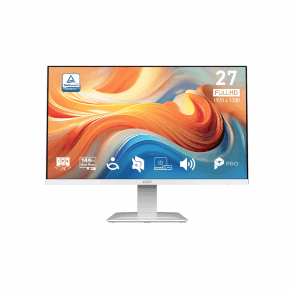 MONITOR MSI PRO MP273W E14A 27” FHD 144HZ IPS WHITE