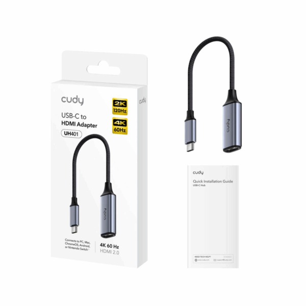 ADAPTER CUDY UH401 USB-C TO HDMI