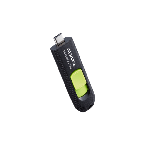 USB FLASH DRIVE ADATA UC300 USB-C 256GB BLACK GREEN