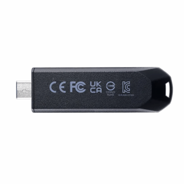 USB FLASH DRIVE ADATA UC300 USB-C 64GB BLACK GREEN
