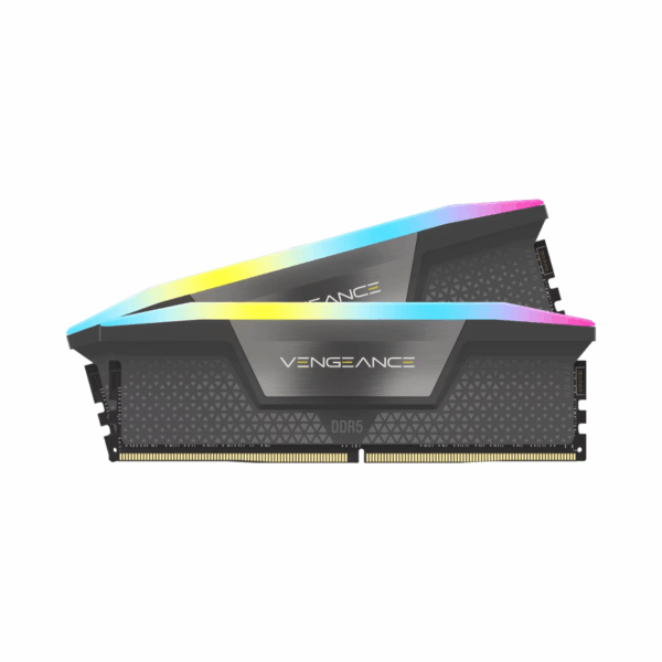 RAM CORSAIR VENGEANCE RGB 6000 2X16GB DDR5 BLACK FOR AMD
