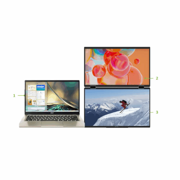 PORTABLE MONITOR ACER PD193QTE DUAL TOUCH 18.5″ 100HZ IPS