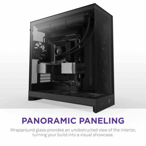 CASE NZXT H9 FLOW TG MID TOWER BLACK