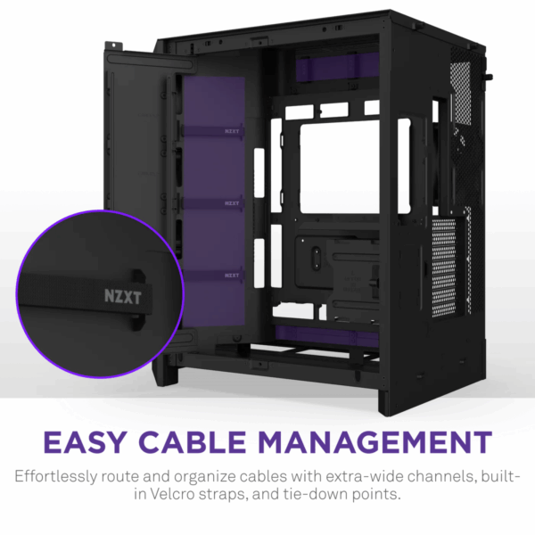CASE NZXT H9 FLOW TG MID TOWER BLACK