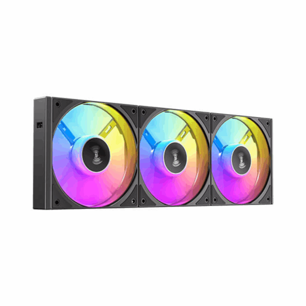COOLER FAN-CASE ANTEC CONNECT 120 REVERSE ARGB 3-FAN BLACK